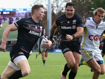 Saracens started the competition with a crucial home win over Clermont